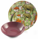 Servizio Piatti 18 Pezzi in Porcellana e Gres Villa d'Este Home Tivoli Maraja Multicolor