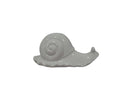 Lumaca Ceramica 19x8,5x8,8 Min 6 cm in Ceramica Bianco