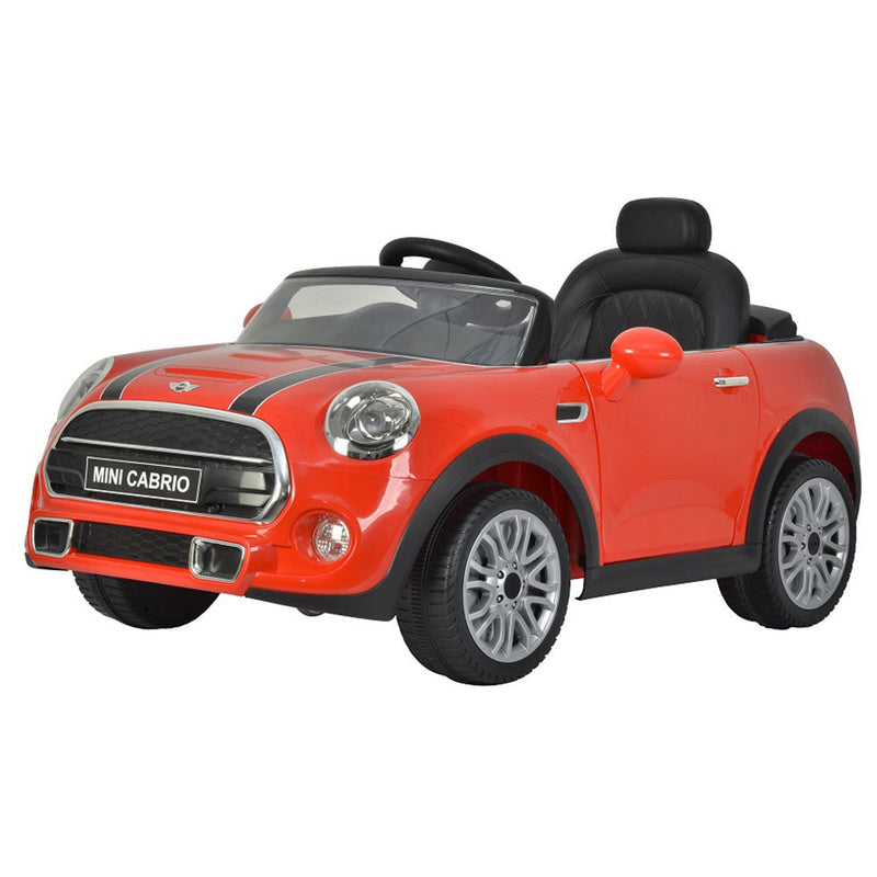 Macchina Elettrica per Bambini 12V Mini Cabrio Rossa
