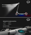 Monopattino Elettrico Pieghevole 350W 36V con Indicazioni di Direzione A6 Pro