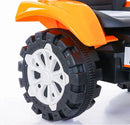Escavatore Elettrico per Bambini 6V Kidfun Arancione e Bianco
