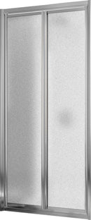 Porta Doccia 2 Ante Battenti in Cristallo Opaco 4mm H198 Fosterberg Maribo Varie Misure