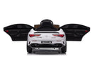Macchina Elettrica per Bambini 12V con Licenza Mercedes CLA45 AMG Bianca 
