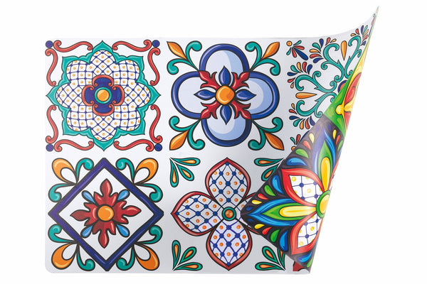 sconto Set 6 Tovagliette Double Face 45x30 cm Villa d'Este Home Tivoli Riviera Maya