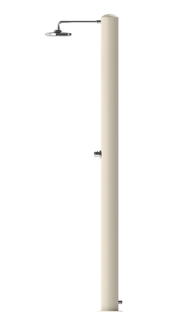 Doccia Solare da Giardino 28 L Soffione Eco Rain e Miscelatore Temporizzato Tevere TB Bianco Perla sconto