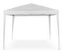 Gazebo da Giardino Pieghevole 3x3m Telo in Poliestere e PVC con Ventilazione Taddei Automatico Bianco