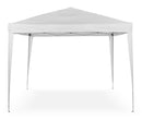 Gazebo da Giardino Pieghevole 3x3m Telo in Poliestere e PVC con Ventilazione Taddei Automatico Bianco