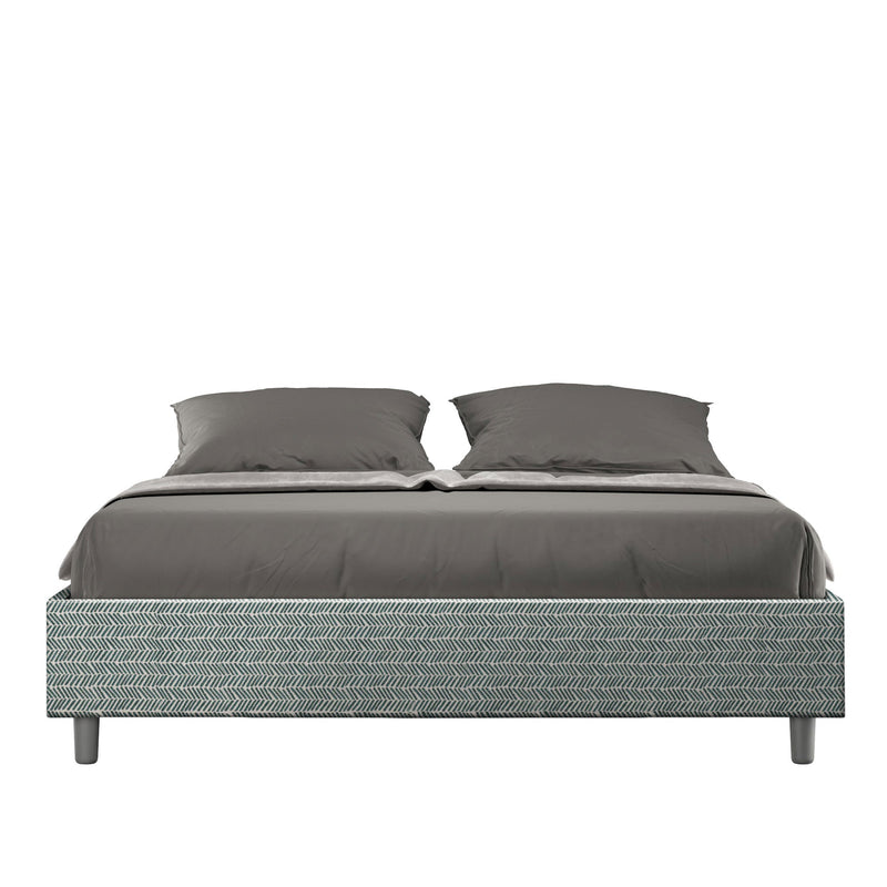 Letto Matrimoniale Azelia Aragona 7 Azzurro Varie Misure