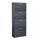 Scarpiera Wendy 60x24x150 h cm in Legno Grigio Scuro