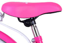 Bicicletta per Bambine 20" Freni Vbrake Cambio Shimano 7 Marce e Cavalletto con Cestino e Portapacchi Rosa