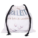 Sacchetto Zucchero 25x25 cm in Cotone VdE Tivoli 1996 Le Travisate Bianco