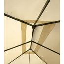 Gazebo da Giardino in Ferro 3x2m Vorghini Chains Sabbia