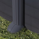 Piscina Ovale Fuori Terra 610x375xh132 cm in Acciaio e PVC Gre Capri