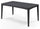 Tavolo da Giardino 160x90x74 cm in Resina Keter Girona Antracite