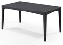 Tavolo da Giardino 160x90x74 cm in Resina Keter Girona Antracite