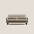 Divano Letto 3 Posti 208x97x96 cm in Tessuto Beige