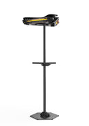 Stufa Elettrica Riscaldatore Infrarossi IP65 Girosole 3x1200W con Tavolino     