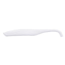 Poggiamestolo Pasta 26,5x10x3 cm in New Bone China VdE Tivoli 1996 Le Travisate Bianco