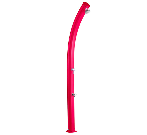 acquista Doccia Solare da Giardino 25L Miscelatore e Lavapiedi Arkema Jolly Cherry