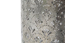 Porta Ombrelli Flowy Ø24x48 cm in Ferro Argento