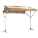 Gazebo da Giardino in Ferro 3x3m Ranieri Sun Riga Gialla