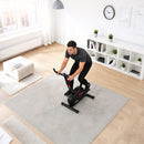 Cyclette Magnetica 90x50x115 cm con 8 Livelli Potenza Bici Home Fitness Nero      