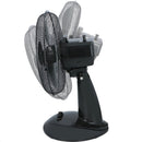 Ventilatore da Tavolo Pale 30 cm Salvaspazio 38 W 3 Velocità e Funzione Girevole 