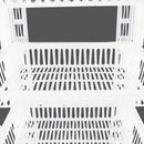 Carrello Portafrutta 4 Ripiani 42x35x75cm Cestino Espositore Salvaspazio