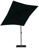 Ombrellone da Giardino 2x2 m Palo Ø38 mm in Alluminio Tessuto Poliestere Trend Verde