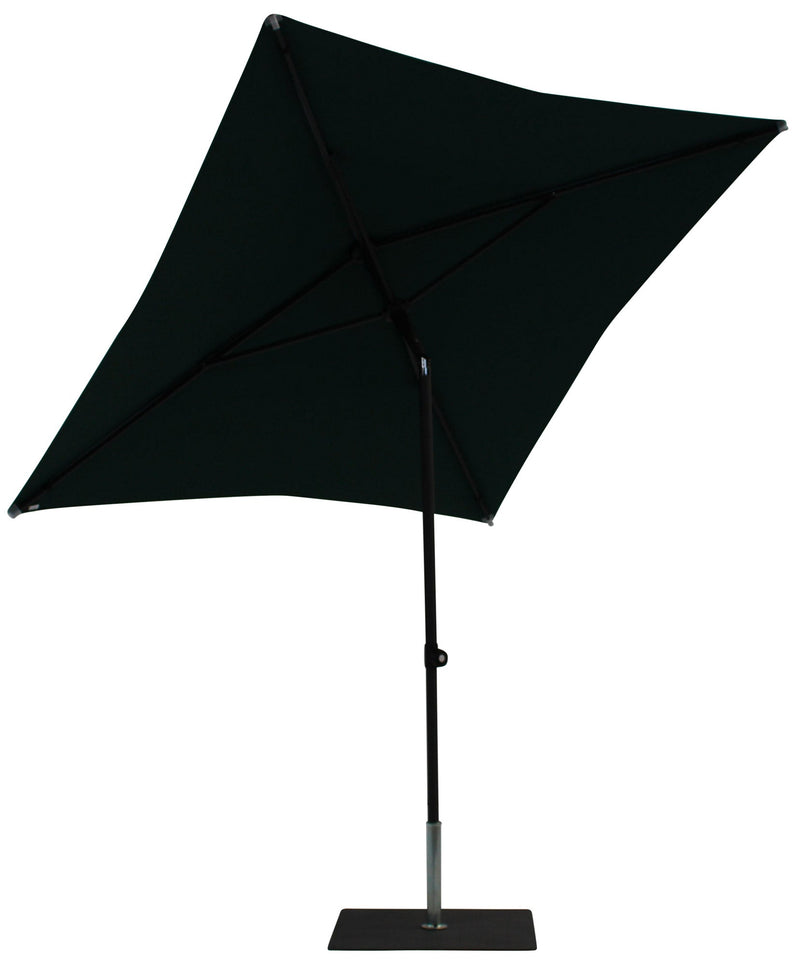 Ombrellone da Giardino 2x2 m Palo Ø38 mm in Alluminio Tessuto Poliestere Trend Verde