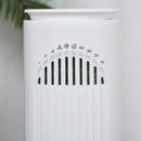 Ventilatore a Torre 45W a 3 Modalità e 3 Velocità con Timer da 10h Ø22 x 77A cm in ABS Bianco