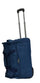 Borsone Trolley Bagaglio a Mano Ultraleggero con Ruote in Poliestere Ravizzoni Bacco Blu