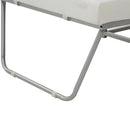 Pouf Letto Trasformabile con Materasso Pouff Puff Brandina Pieghevole 69x69x37 cm 