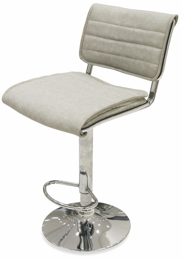 acquista Sgabello 91x44x51 cm in Similpelle Soriani Grigio