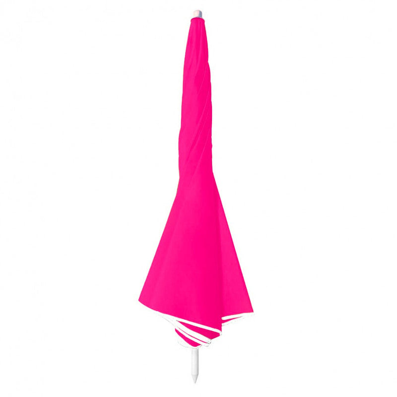 Ombrellone da Mare Ø1,8 m Palo Ø32 mm con Custodia Rosa