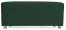Panca in Velluto 100x48x44 cm Soriani Verde