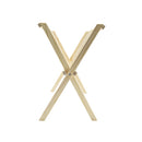 Organizer Richiudibile portariviste da terra 22x38xH33 cm in legno chiaro