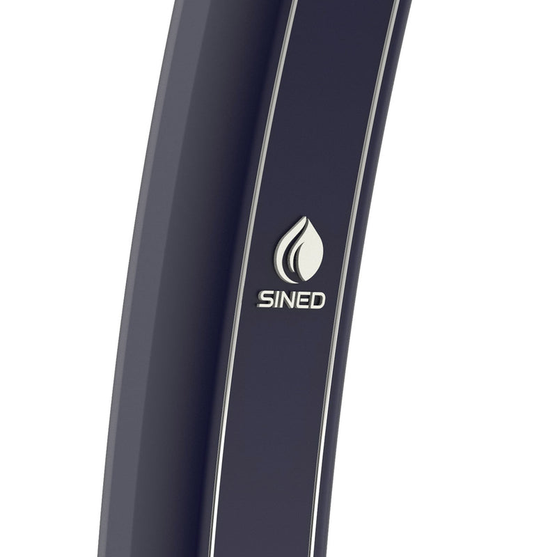 Doccia Solare da Giardino 35L Miscelatore e Lavapiedi Sined Dafne Blu