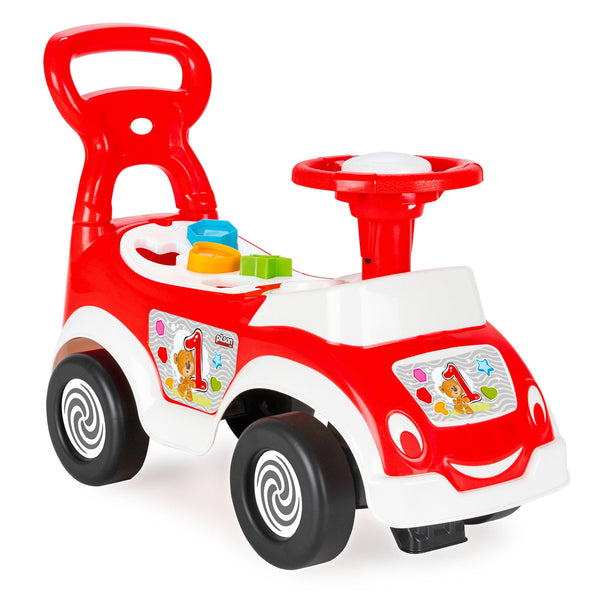 Auto Macchina Cavalcabile per Bambini 78x29,5x54 cm con Formine Saetta Rosso sconto