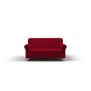 Copridivano Elasticizzato in Poliestere e Cotone Fashionable Bordeaux