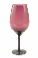 Set 6 Calici Ø7x25 cm in Vetro Villa d'Este Home Tivoli Happy Hour Viola