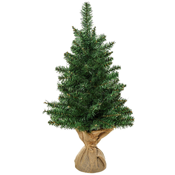 online Mini Albero di Natale Artificiale 60 cm 70 Rami Pino Verde