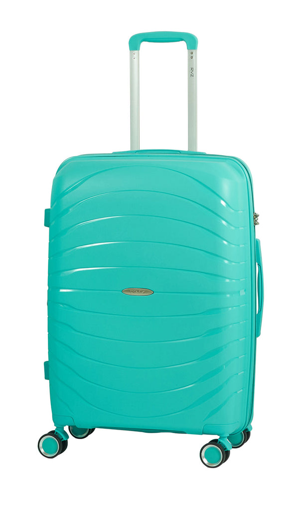 online Trolley Valigia Media Rigido Espandibile in Polipropilene TSA Ravizzoni Alaska Verde Tiffany