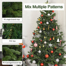 Albero di Natale Artificiale 210 cm 934 Rami  Pino Verde