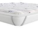 Topper Trapuntato 300 gr/mq con Elastici Air Traspirante Bianco Varie Misure