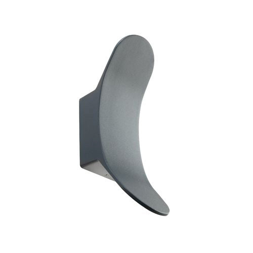 sconto Applique da Esterno a LED 8W Sovil Wanda Grigio