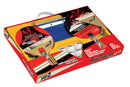 Set Ping Pong in Valigetta con 2 Racchette 6 Palline e Rete Regolamentare
