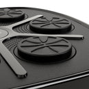 Boxing Machine Musicale a Parete 41,8x44,6x7,5 cm con 9 Velocità Bluetooth e Guanti in PU e ABS Nero e Blu  