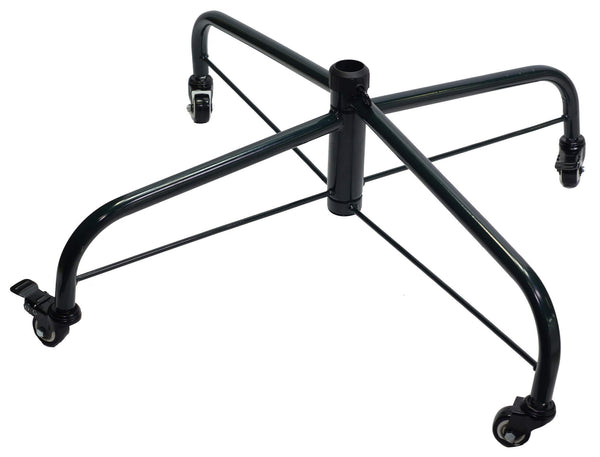 acquista Base per Albero di Natale 73 cm in Metallo con Ruote Nero