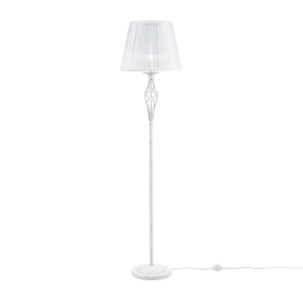 prezzo Lampada da terra Elegant in Metallo Grace Bianco con Oro